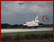 STS-71 Shuttle landing